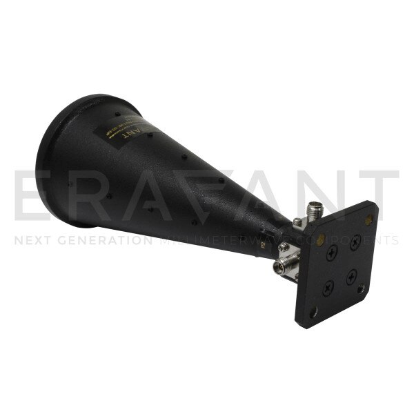Broadband Quad-Ridged, Dual-Polarized Horn 18 to 40 GHz