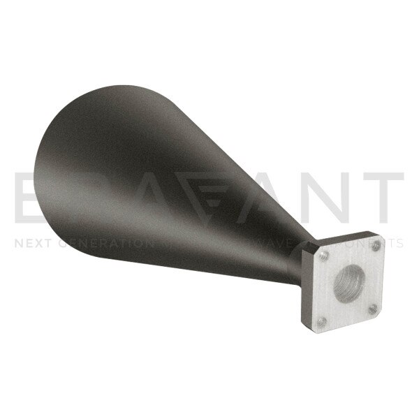 K-Band Conical Horn Antenna 23 dBi Gain, 17.5 to 20.5 GHz