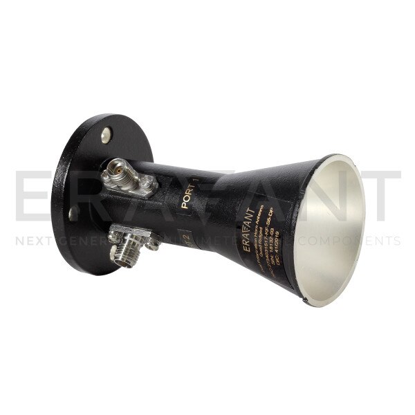 Broadband Quad-Ridged, Dual-Polarized Horn
