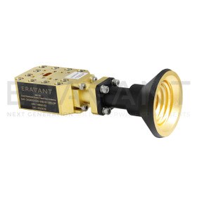 WR-28 Dual-Polarized Scalar Feed Horn Antenna 24 to 40 GHz