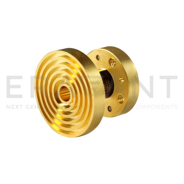 V-Band Choke Flange Feed Horn Antenna