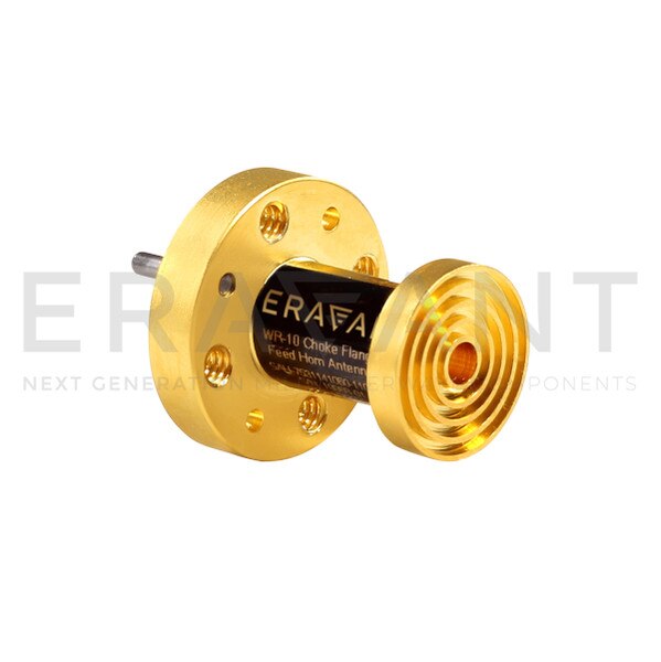 W-Band Choke Flange Feed Horn Antenna