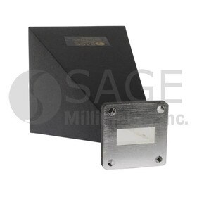 Airborne Rectangular Horn Antenna 18.3 dBi Gain
