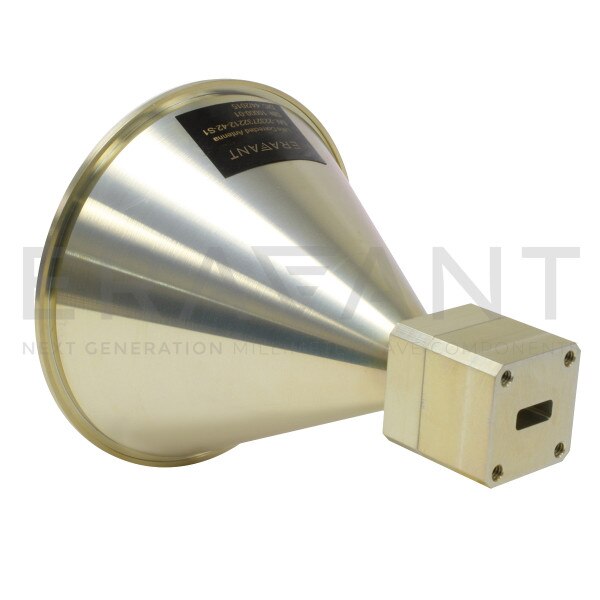 WR-42 Waveguide Lens Corrected Antenna
