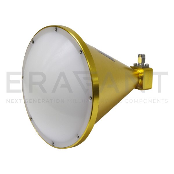 WR-34 Waveguide Lens Corrected Antenna