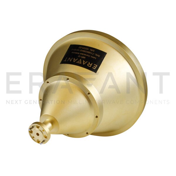 E-Band Lens Corrected Antenna 30 dBi Gain
