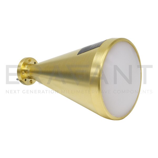 WR-10 Waveguide Lens Corrected Antenna 26 dBi Gain