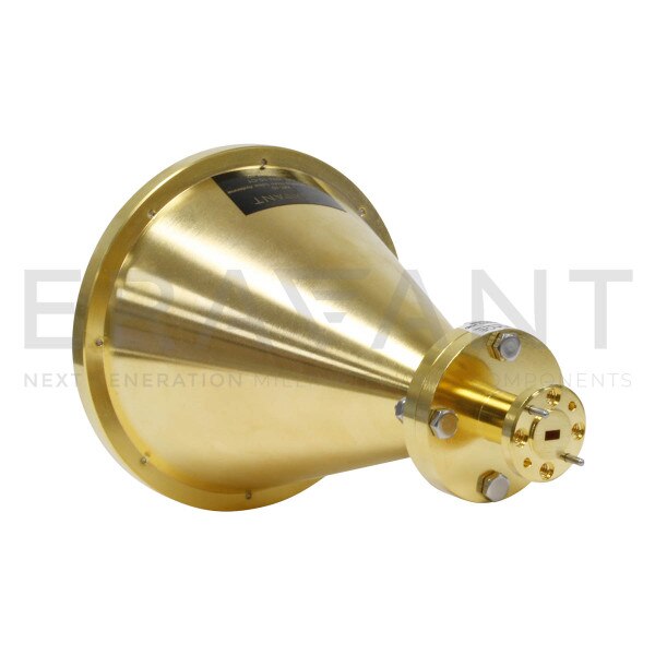WR-15 Waveguide Spot-Focusing Lens Antenna