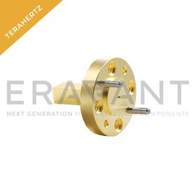 WR-04 Waveguide Rectangular Horn Antenna, 15 dBi Gain, 170 to 260 GHz