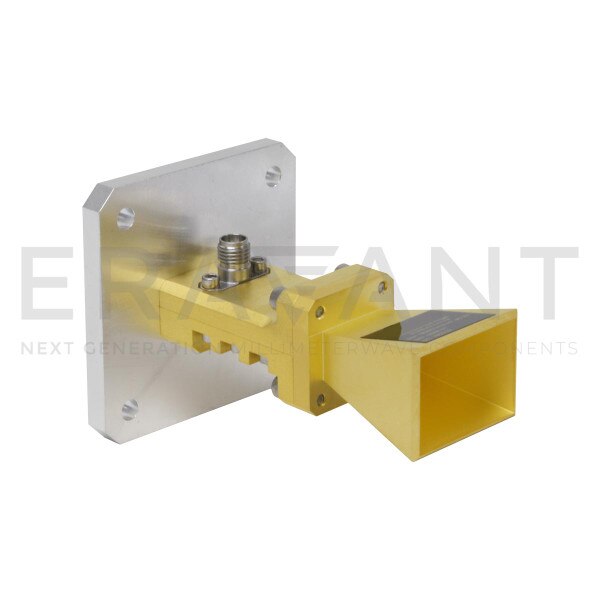 Double-Ridged Rectangular Horn Antenna 12 to 17 dBi Gain