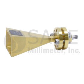 WR-10 Coaxial Rectangular Horn Antenna 1 mm (F)