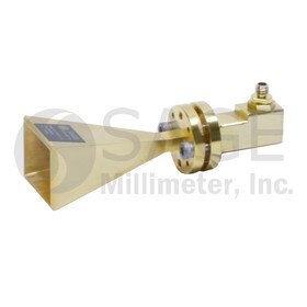 WR-10 Coaxial Rectangular Horn Antenna 20 dBi Gain