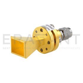 WR-15 Coaxial Rectangular Horn Antenna 20 dBi Gain, 50 to 70 GHz
