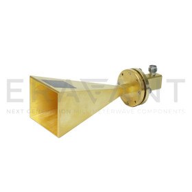 WR-22 Coaxial Rectangular Horn Antenna Q-Band