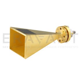 WR-15 Coaxial Rectangular Horn Antenna 23 dBi Gain, 50 to 75 GHz