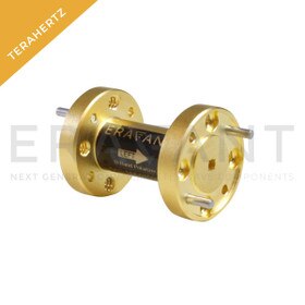 D-Band Linear to Circular Polarizer 121 GHz Center