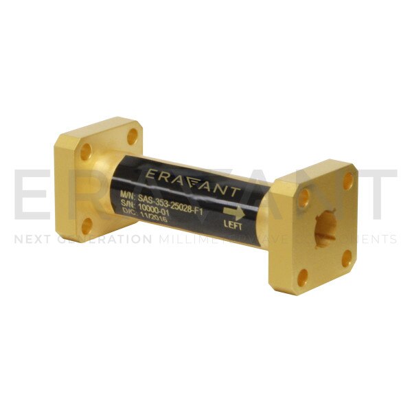 Ka-Band Linear to Circular Polarizer 32.4 to 37.6 GHz