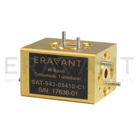 W-Band Orthomode Transducer 91.5 to 96.5 GHz