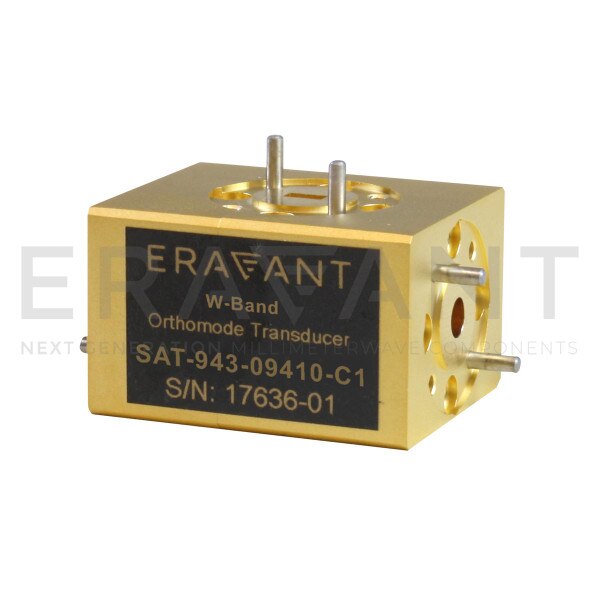 W-Band Orthomode Transducer 91.5 to 96.5 GHz