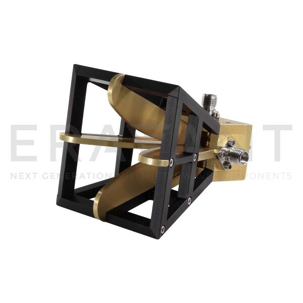 Broadband Dual-Polarized Quad-Ridged Horn, Limited Run 4 to 40 GHz
