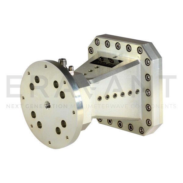 Broadband Dual-Polarized Quad-Ridged Horn 6 to 24.5 GHz