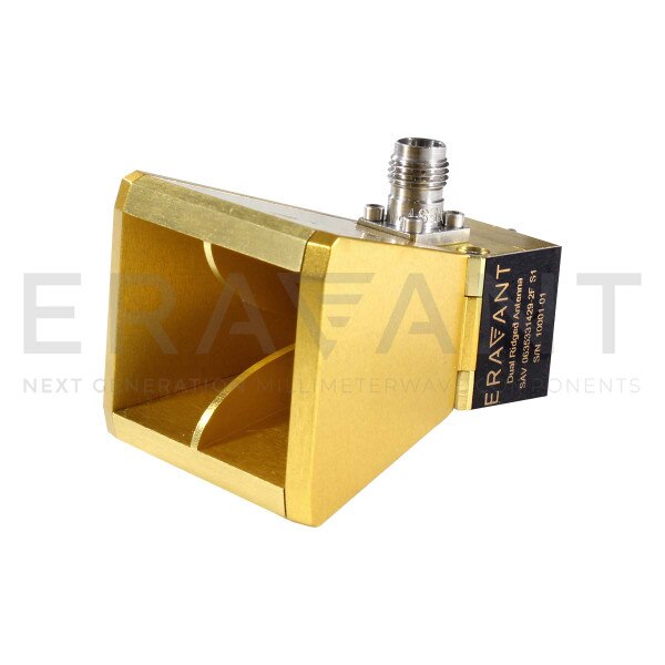 Broadband Double-Ridged Horn 6 to 53 GHz