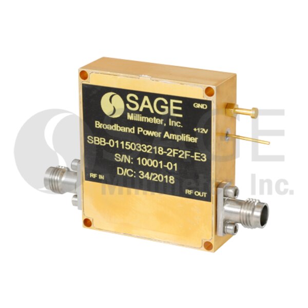 Broadband Amplifier 0.01 to 50 GHz