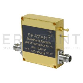 Broadband Low Noise Amplifier 2 to 22 GHz, 27 dB Gain | Eravant