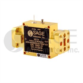 Ka-Band Low Noise Amplifier with Uni-Guide™ 3.0 dB Noise Figure