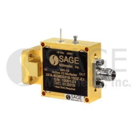 Ka-Band Low Noise Amplifier with Uni-Guide™ 27 to 35 GHz, 35 dB Gain