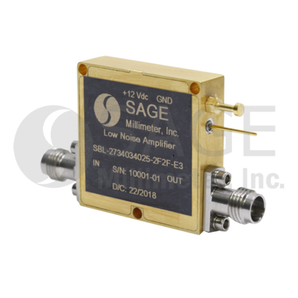 Ka-Band Low Noise Amplifier 26.5 to 40 GHz, 2.92 mm (F)