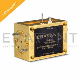 G-Band Power Amplifier 195 to 220 GHz, 15 dB Gain, +7 dBm P1dB | Eravant