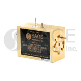 E-Band Power Amplifier +27 dBm P1dB