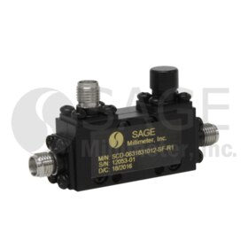 Coaxial Directional Coupler 20 dB Coupling, 6 to 18 GHz
