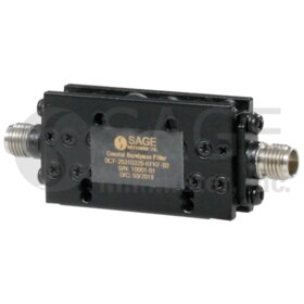SMA Coaxial Bandpass Filter 11.7 to 13.7 GHz