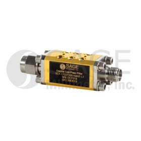 2.92 mm Coaxial Lowpass Filter DC to 16.5 GHz