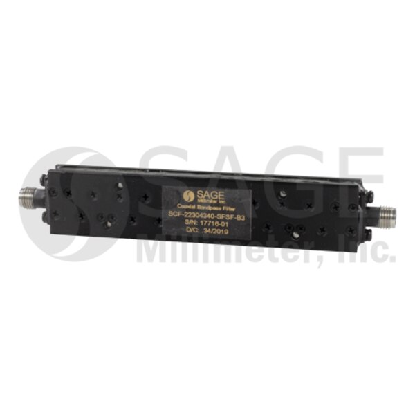 SMA Coaxial Bandpass Filter
