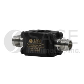 2.4 mm Coaxial Highpass Filter