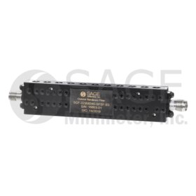 SMA Coaxial Bandpass Filter 8.5 to 10.7 GHz
