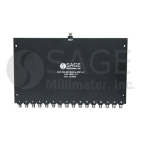 16-Way Coaxial Power Splitter 2 to 18 GHz