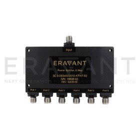 6-Way Coaxial Power Splitter, 6 to 40 GHz, 2.92 mm (K)