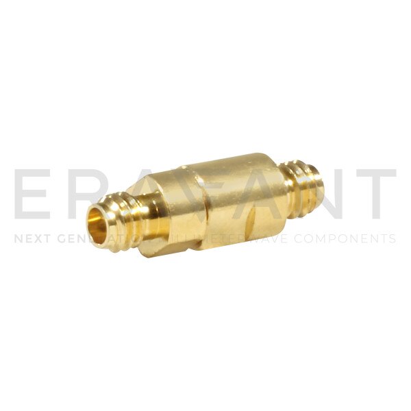 High Performance Coaxial Adapter 1.0 mm (F) to 1.0 mm (F)