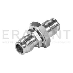 DC to 90 GHz, 1.35 mm, Bulkhead Coaxial Adapter