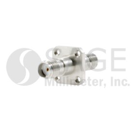 Coaxial Bulkhead Adapter, Space Qualified DC to 40 GHz