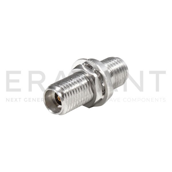 Bulkhead Coaxial Adapter DC to 40 GHz