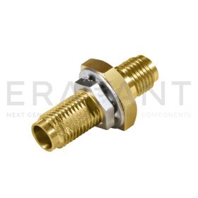 TVAC Safe, 2.92 mm (K), Bulkhead Coaxial Adapter