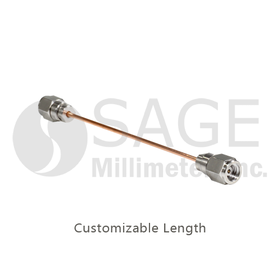 High Performance Coaxial Cable Assembly 6" Semi-Rigid