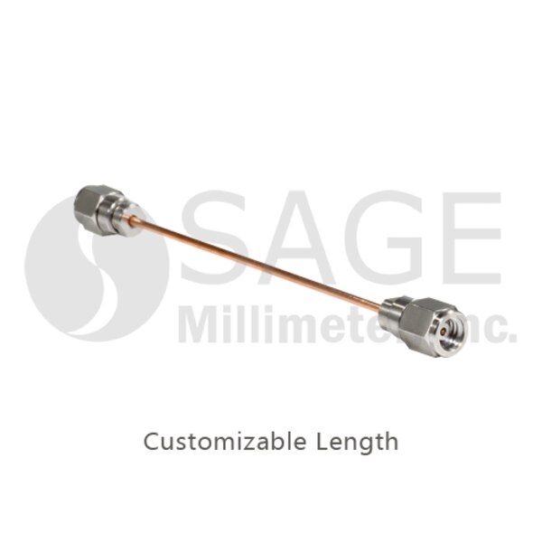 High Performance Coaxial Cable Assembly 12" Semi-Rigid