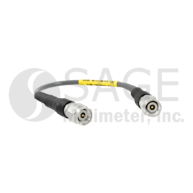 High Performance Coaxial Cable Assembly 6", Flexible, Phase Matched