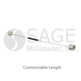 Coaxial Cable Assembly 6", Semi-Rigid